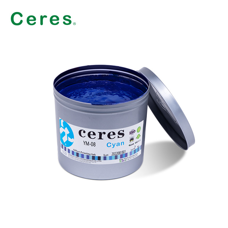 Offset Tin Ink Metal Dekorasi Tinta Untuk 3 Piece Can Oven kering
