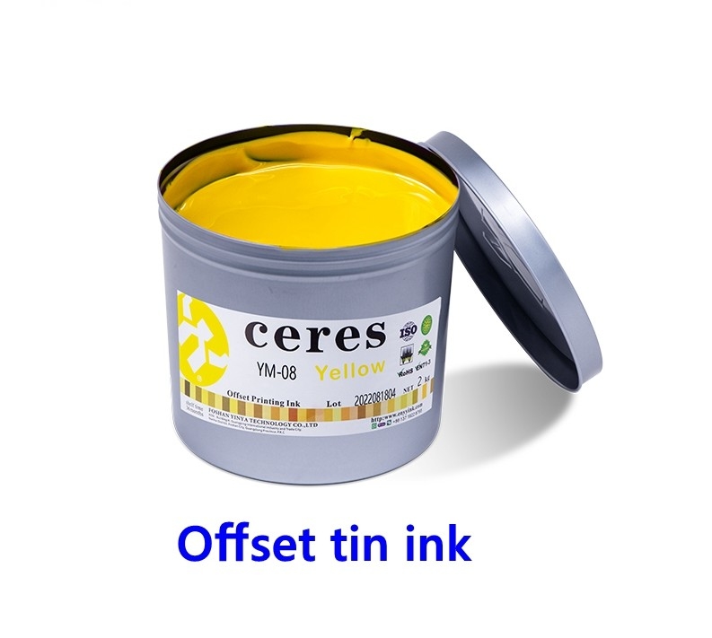 Offset Tin Ink Metal Dekorasi Tinta Untuk 3 Piece Can Oven kering