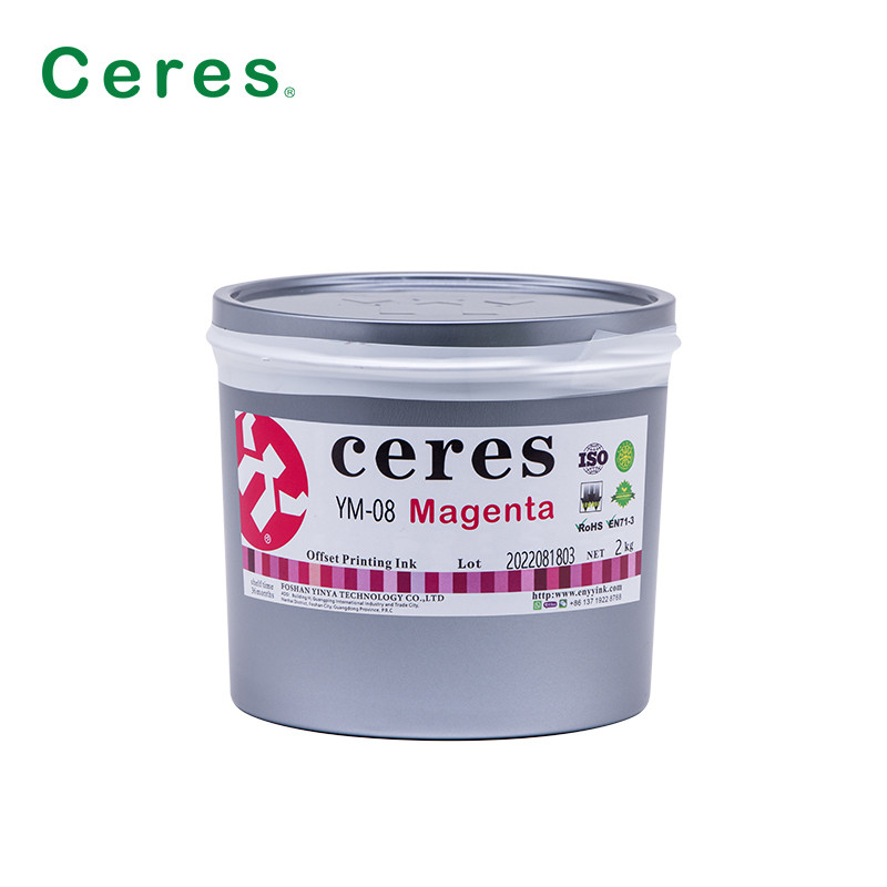 Metal Dekorasi Offset Printing Ink Untuk Tin Printing Oven Dry