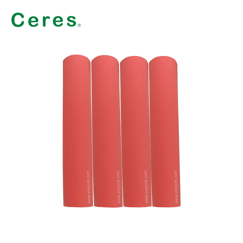 UV Warna Merah Self Adhesive Pencetakan Selimut Karet 1.95mm Ketebalan