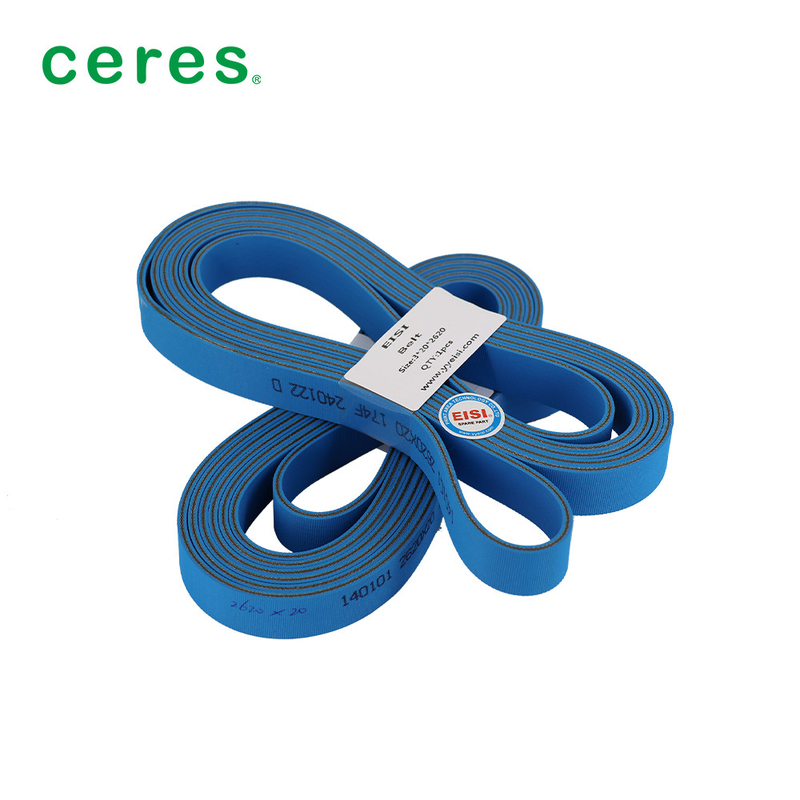 Sabuk Lapis Karet Nylon Sandwich Biru/NBR Untuk BOBST/HOSON/GAOTIAN Folder Gluer