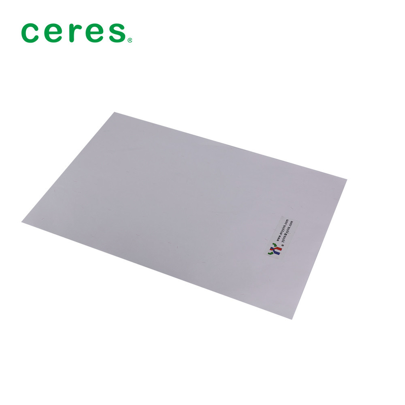 A4 Keamanan UV Fiber Paper terlihat merah dan tak terlihat biru Serat dengan panjang 3 mm