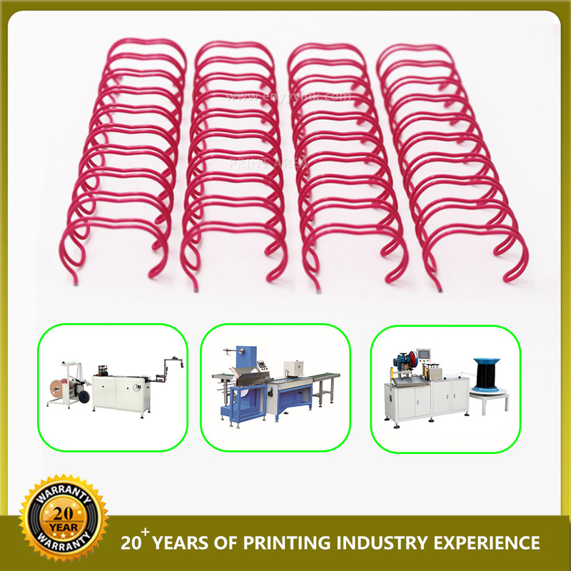 23-Loop Double Loop Wire Forming Machine Mesin pengikat untuk kalender dan notebook