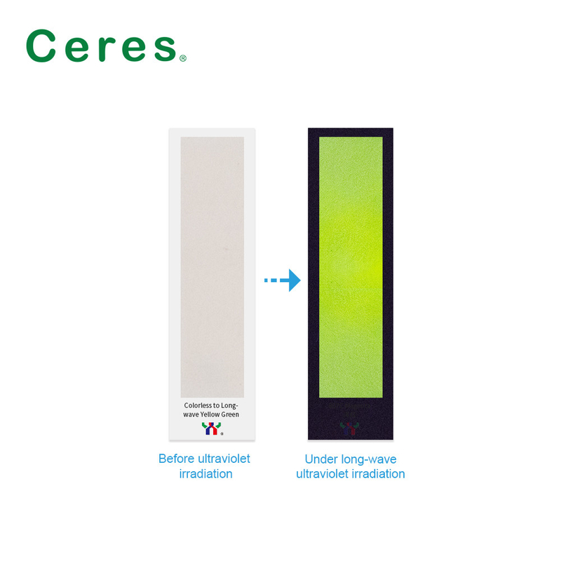 Offset / Screen / Flexo Printing Keamanan UV Invisible Ink Untuk Dokumen Kuning Hijau Warna