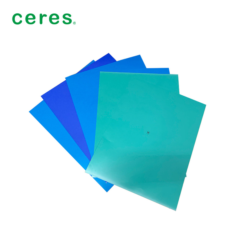 Tinggi Printability Biru Warna Ctcp Plat 0.15 Dan 0.3mm Ketebalan