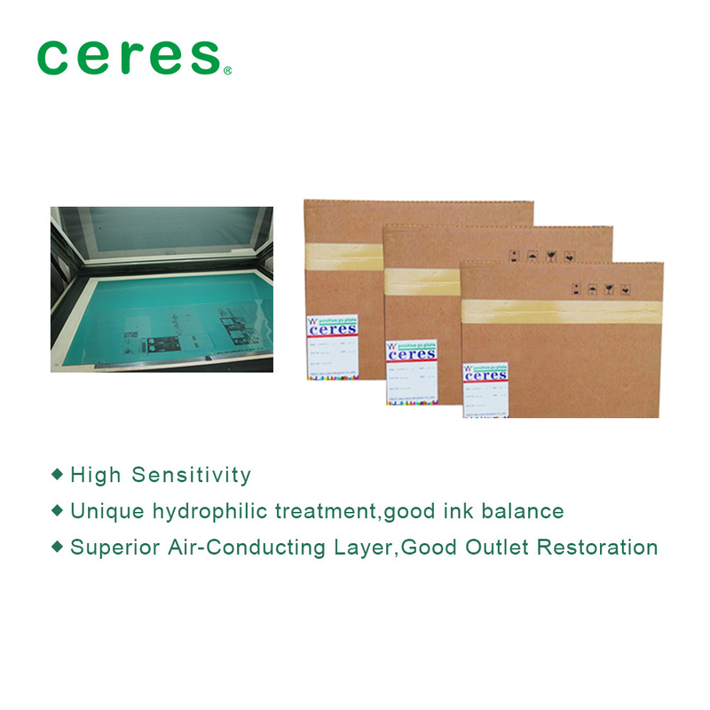 Ceres 300.000 Impressions Offset Ps Plat dengan 50 pcs dan 100 pcs per paket
