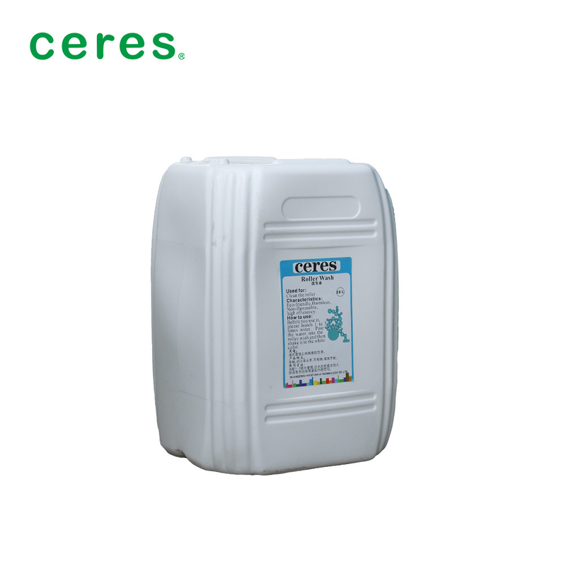 18L Barrel Resin Blanket And Roller Wash UV Ink Offset Rubber Blanket Berbasis Air