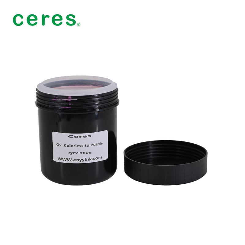 Pencetakan Layar Tinta Optik Magnetik Variabel Tanpa Warna hingga Ungu
