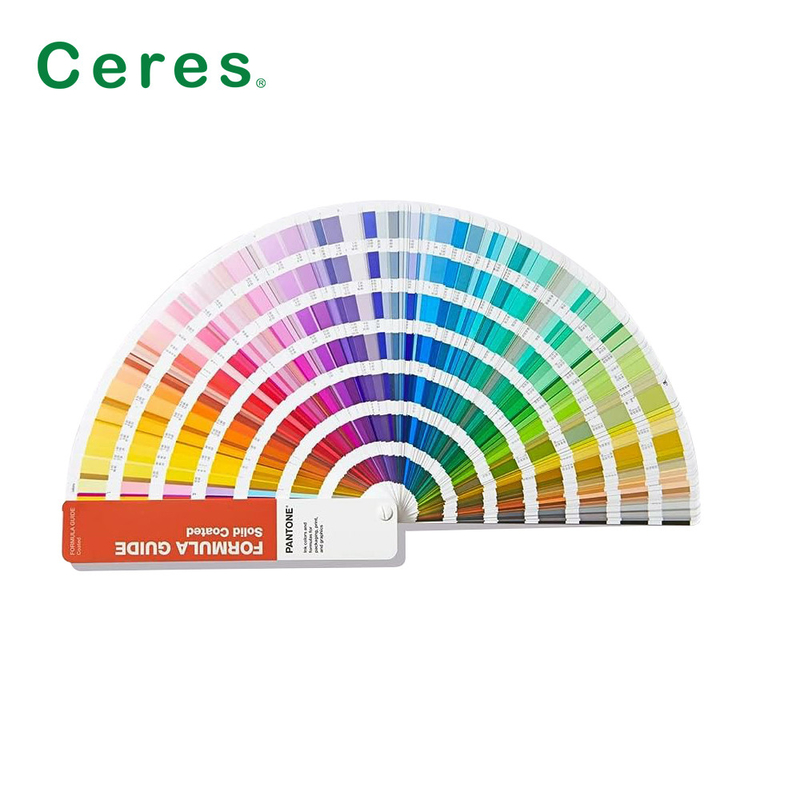 GP1601B Panduan Rumus Pantone Lapisan Tidak Lapisan 2390 Warna 2 Pcs Set