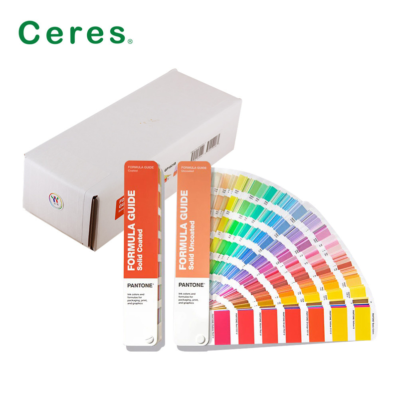 GP1601B Panduan Rumus Pantone Lapisan Tidak Lapisan 2390 Warna 2 Pcs Set