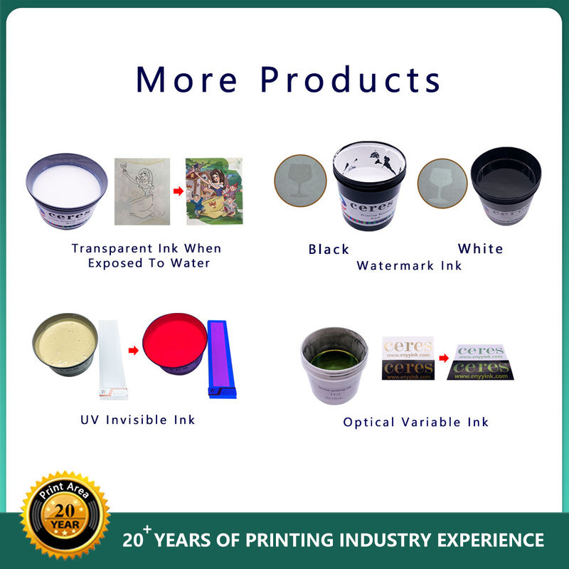 Tinta Invisible UV untuk Percetakan Offset