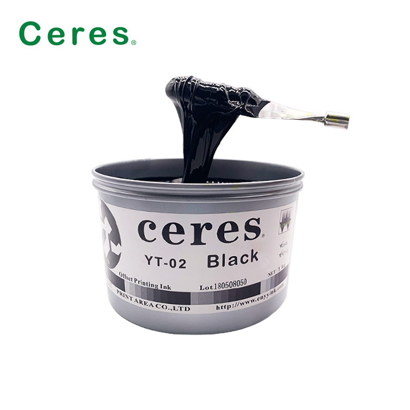 Tinta Cetak Offset Berbasis Minyak Model Ceres High Gloss YY02/YY03/YY09 dengan Masa Berlaku 2 Tahun