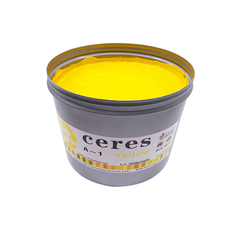 Tinta Cetak Offset Kedelai Kepadatan Warna Tinggi Kilap Tinggi dengan Garansi 24 Bulan untuk Kertas Apapun