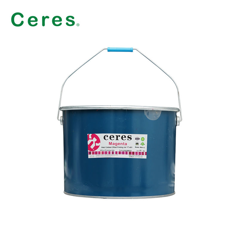 Web Coldset Offset Printing Ink for Newspaper Printing with Strong Ink Transfer in Iron Barrel Packing (Tinta Cetak Offset Web Coldset untuk Pencetakan Surat Kabar dengan Transfer Tinta Kuat dalam Pengemasan Barel Besi)