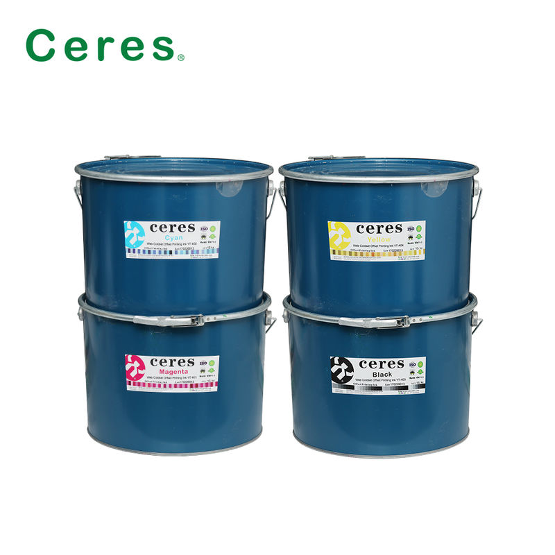 Web Coldset Offset Printing Ink for Newspaper Printing with Strong Ink Transfer in Iron Barrel Packing (Tinta Cetak Offset Web Coldset untuk Pencetakan Surat Kabar dengan Transfer Tinta Kuat dalam Pengemasan Barel Besi)