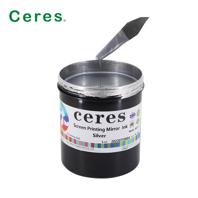 Tinta Cermin Perak Berkilau Tinggi untuk Pencetakan Offset dengan Validitas 2 Tahun dan Kualitas Kelas A+