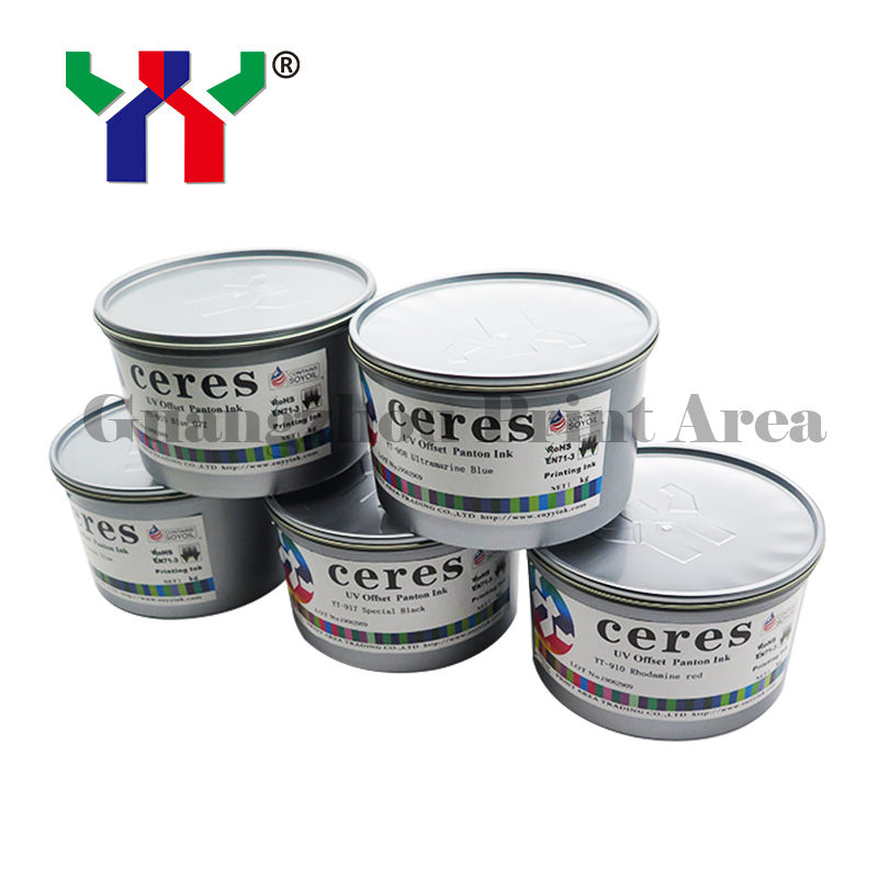 YT-910 UV Offset Ink dengan Garansi 24 Bulan 100% Aman dan Diuji untuk Pencetakan Paket