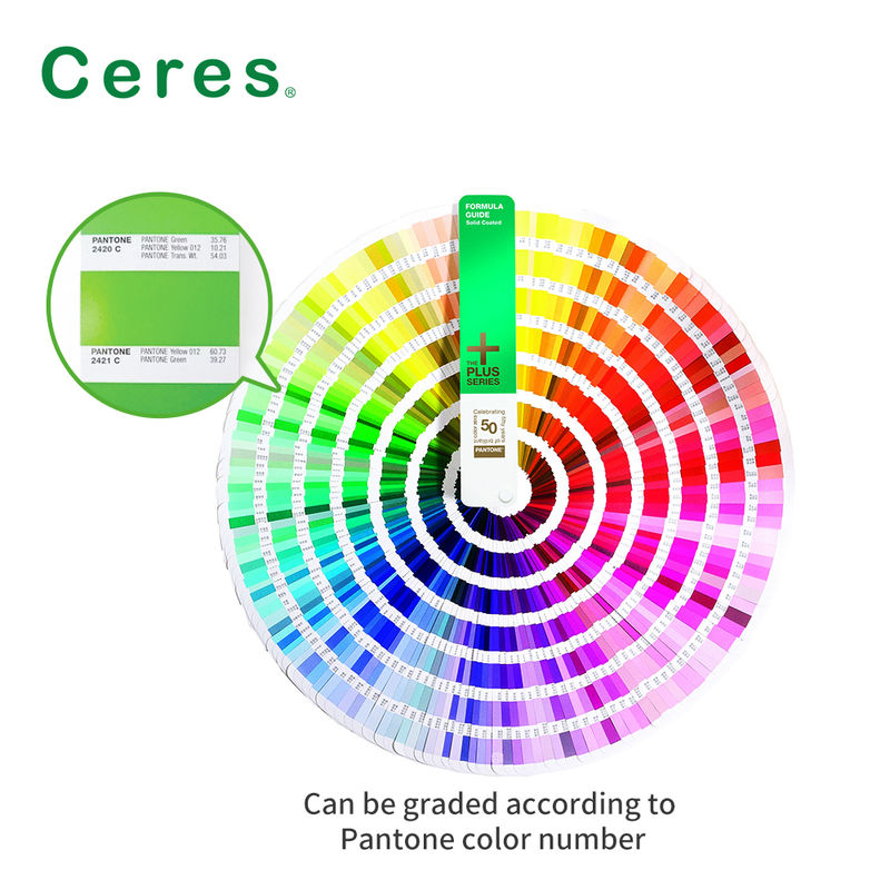 Cepat Kering YT-905 Pantone Merah Panas Spot Warna Offset Printing Ink dengan Opacity Tinggi
