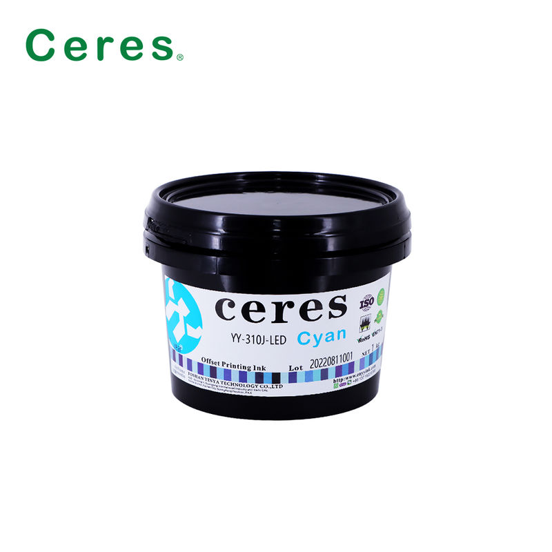 UV Offset Ink Warm Red Color Fast Drying dengan Performance Transfer yang Baik untuk Offset Printing