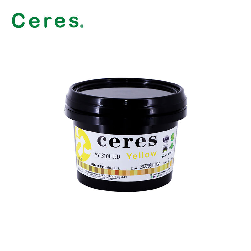 UV Offset Ink Warm Red Color Fast Drying dengan Performance Transfer yang Baik untuk Offset Printing