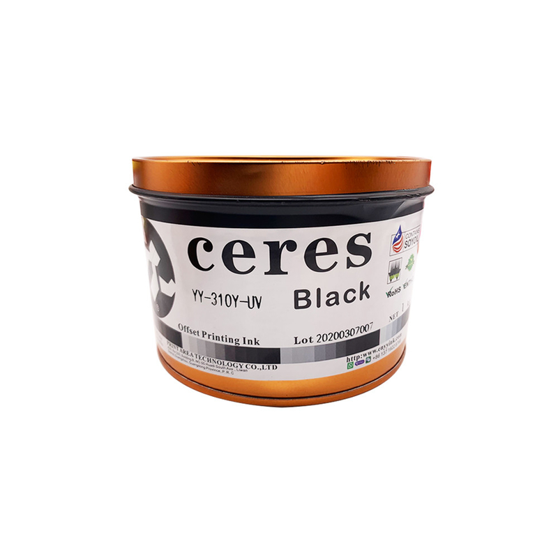 1 Kg Can UV Offset Printing Ink CMYK Reflex Blue Spot Color Ink Solvent Based