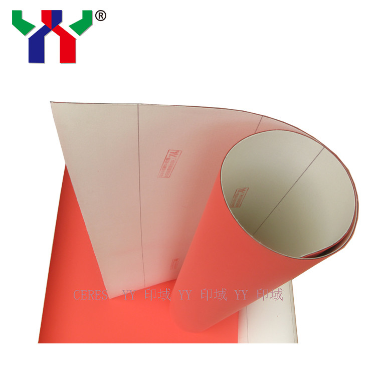 PS Plat Offset Selimut Jenis Karet Merah Mesin Pencetakan UV Affinitas