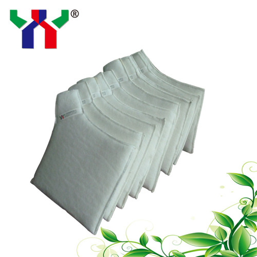Ceres Polyester Putih Kotak Filter Tas 4x8 Untuk Mesin Percetakan Offset
