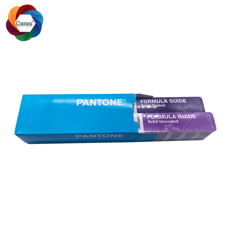 GP1601A Panduan Rumus Pantone Dilapisi Tidak Dilapisi 2196 Warna 2 Pcs Set