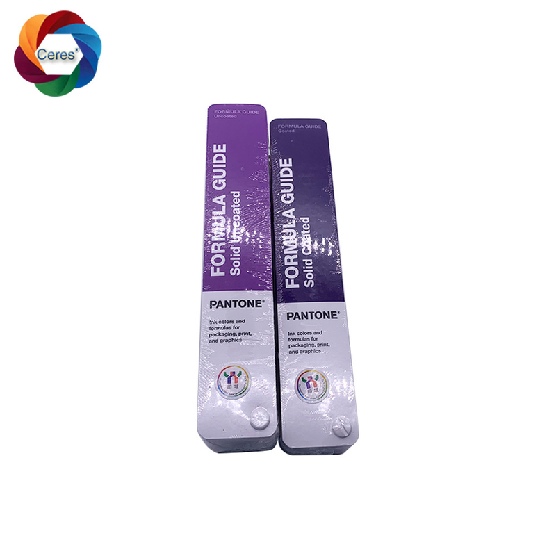 GP1601A Panduan Rumus Pantone Dilapisi Tidak Dilapisi 2196 Warna 2 Pcs Set