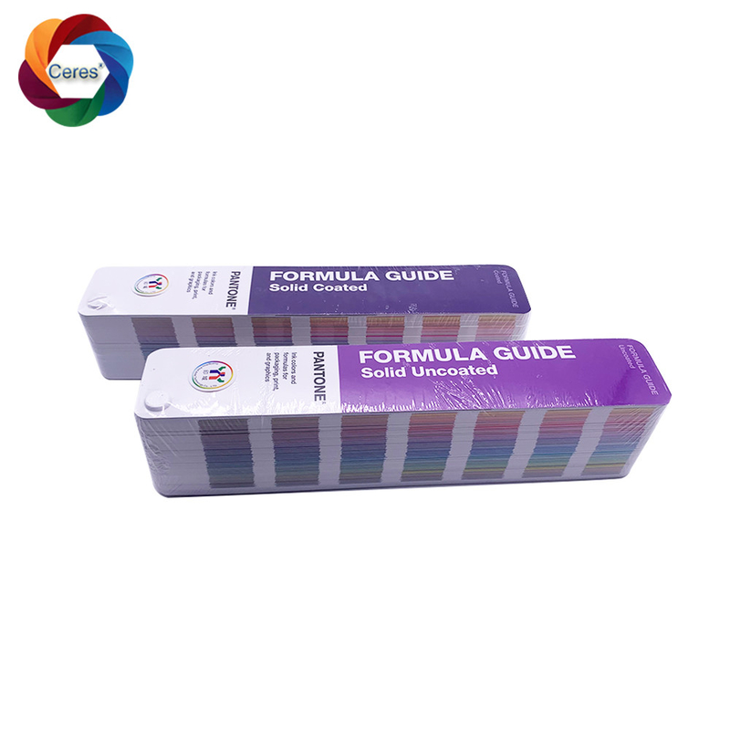 GP1601A Panduan Rumus Pantone Dilapisi Tidak Dilapisi 2196 Warna 2 Pcs Set