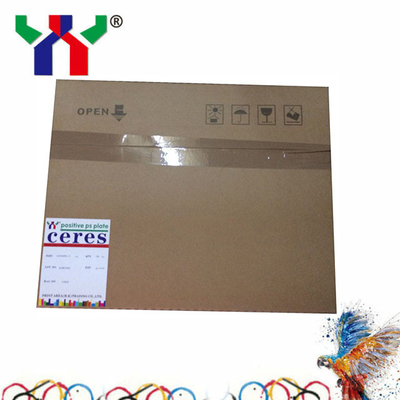 0.15mm 0.25mm Metal Ps Cetak Plat UV Offset Positif Piring Termal