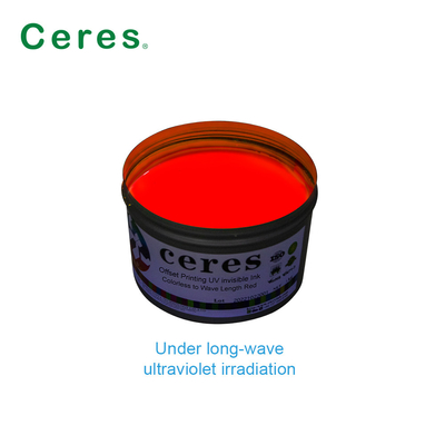 Percetakan Offset Keamanan UV Tinta Invisible Untuk Dokumen