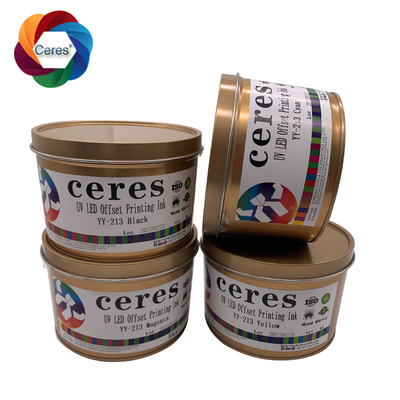 YY-213 UV Led Curable Ink Offset Printing Ink Untuk Piala Plastik