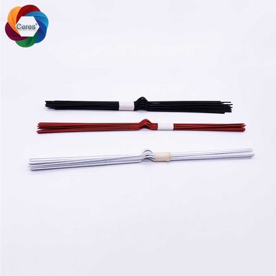 2mm 200mm Nylon dilapisi Double Loop Wire 115mm Panjang Metal Wall Hook